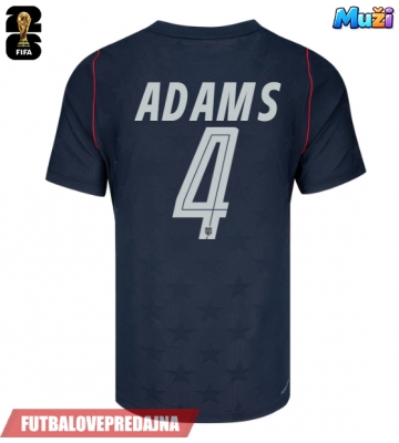Lacne Muži Futbalové dres Spojené štáty Tyler Adams #4 MS 2026 Krátky Rukáv - Preč